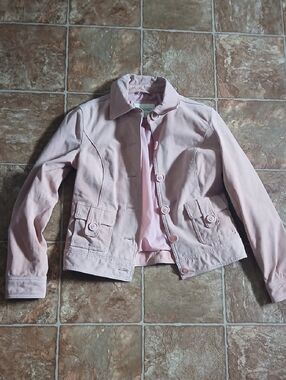 Cherokee Genuine Leather Light Pink  Jacket